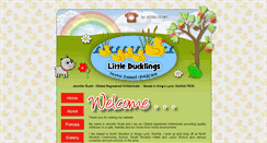 Desktop Screenshot of littleducklingschildcare.com